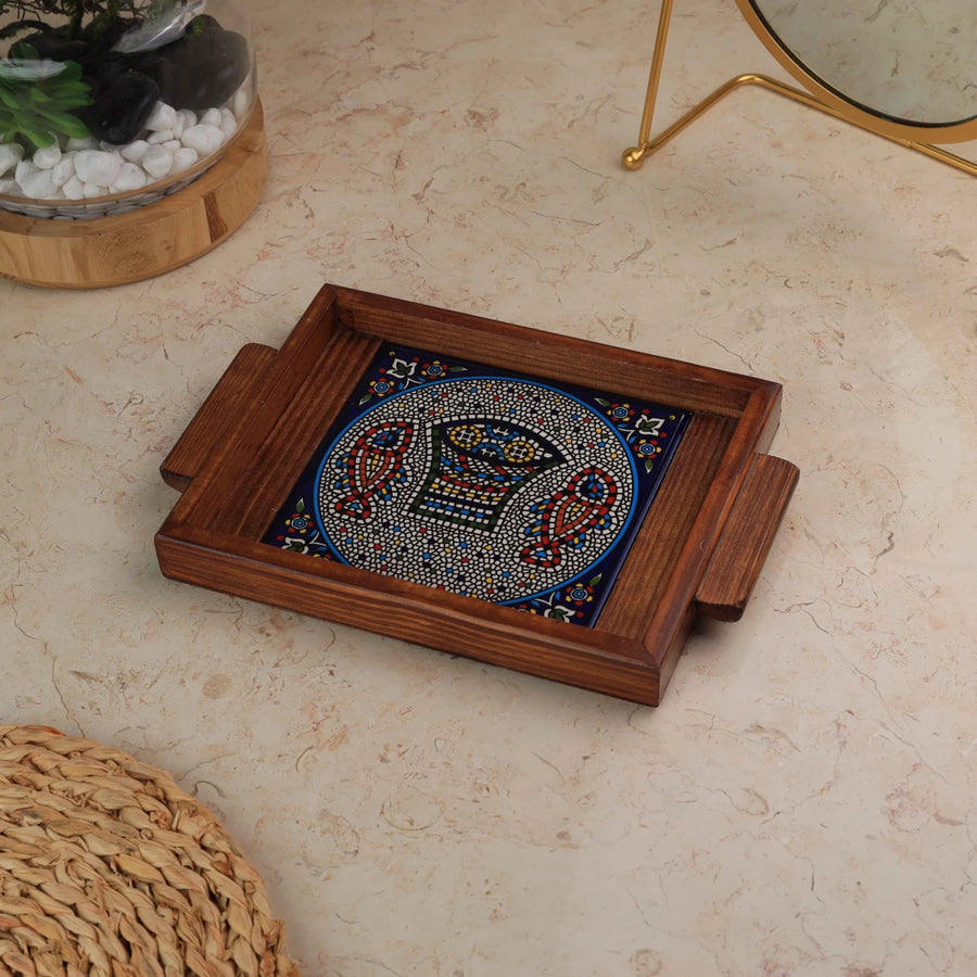 صينية حجم 20 × 15 تبغا