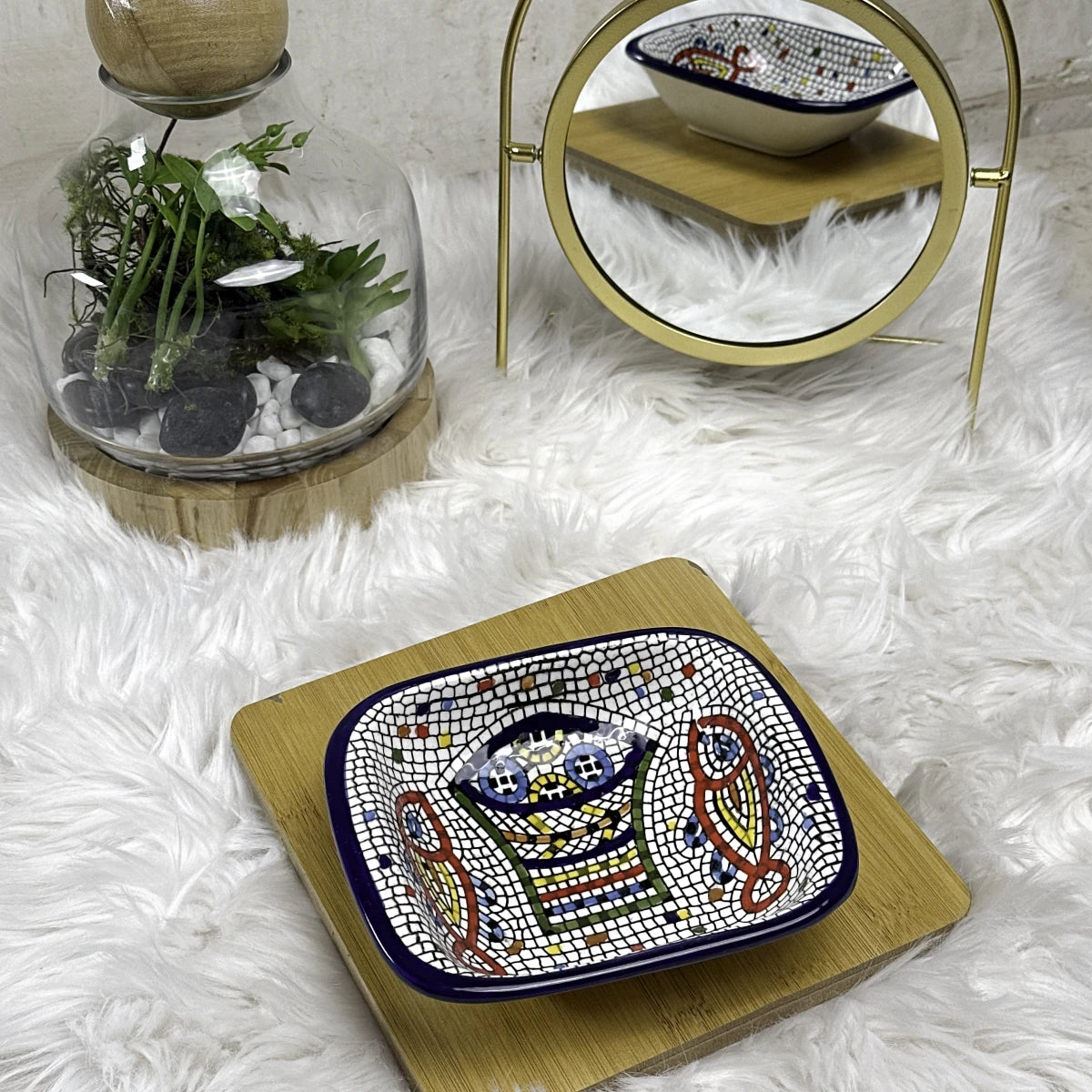 طبق مربع