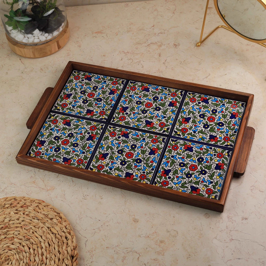 صينية حجم 30 × 45 سم — تصميم 06
