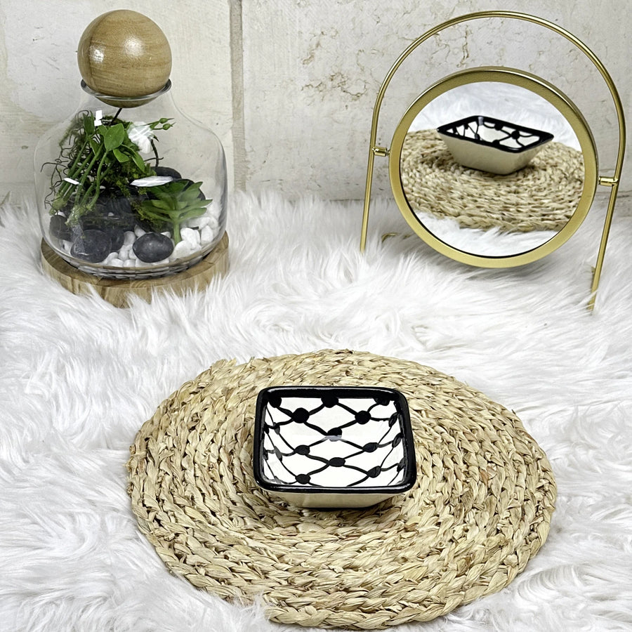 Square Plate 12 cm