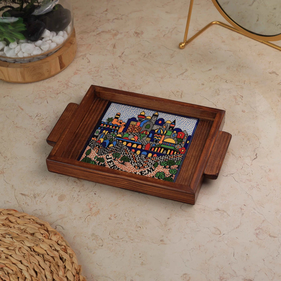 Tray Size 20×15 cm Jerusalem