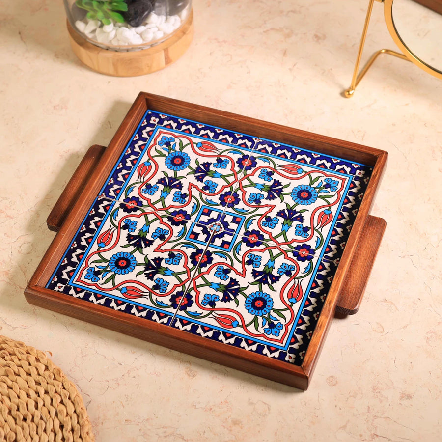 Tray 4 Tiles Size 30×30 cm — Design 14