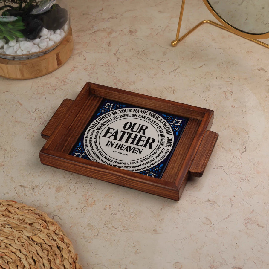 Tray Size 20×15 Our Father