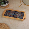 صنية بلاطتين حجم 15*30سم