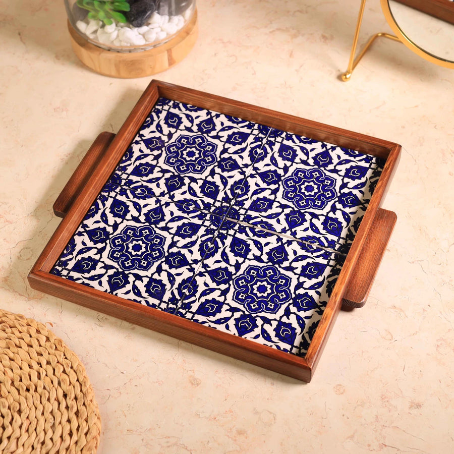 Tray 4 Tiles Size 30×30 cm — Design 18