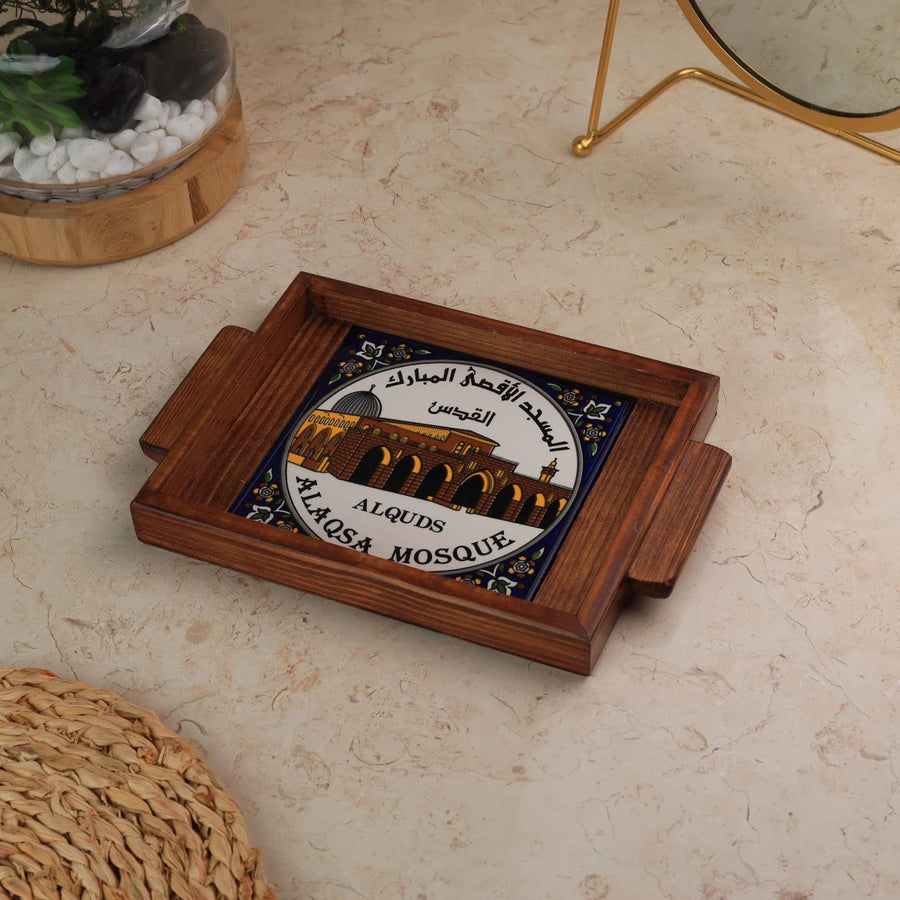 Tray Size 20×15 cm Al-Aqsa Mosque