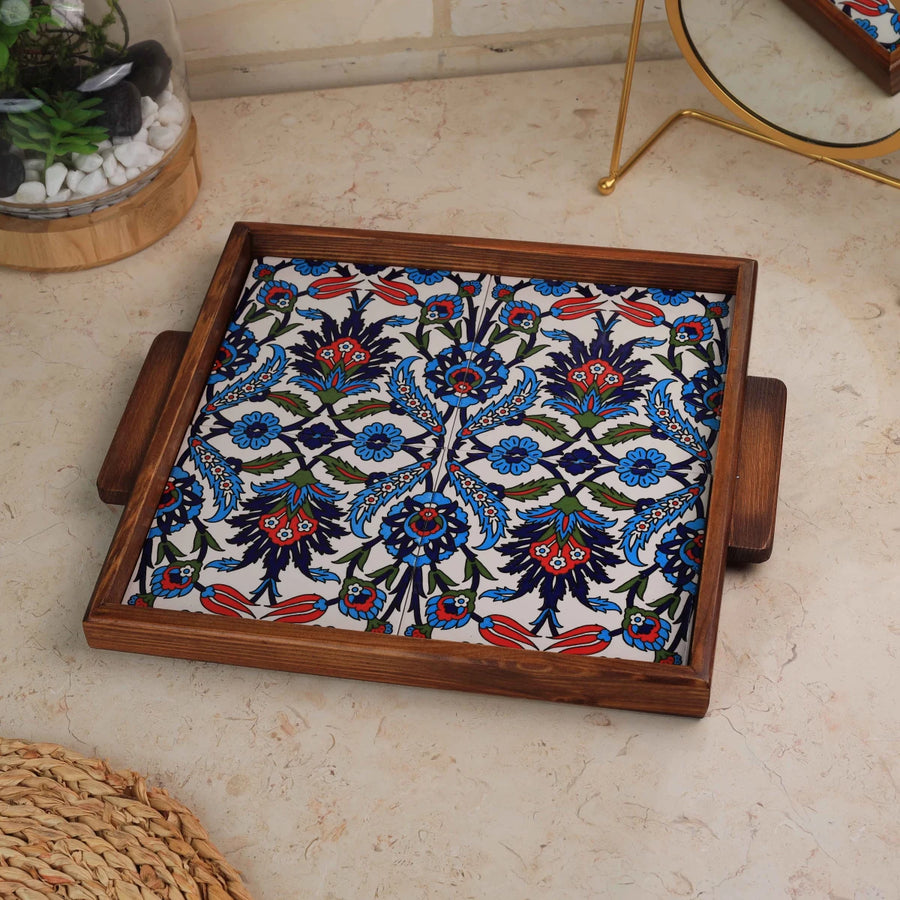 Tray 4 Tiles Size 30×30 cm — Design 09